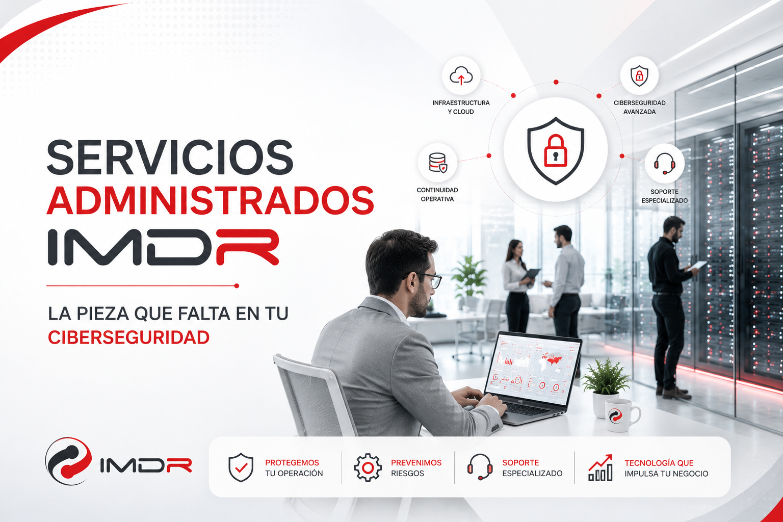 SERVICIOS ADMINISTRADOS IMDR : La pieza que falta en tu ciberseguridad